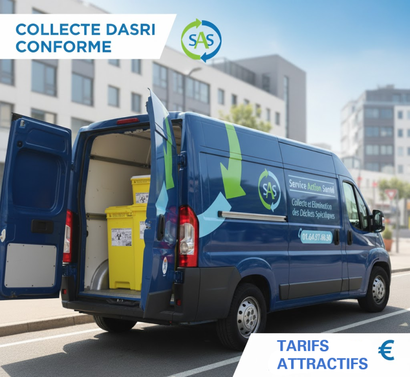 une société de collecte de DASRI agréée