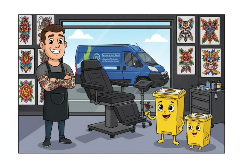 Sérénité et Conformité pour Salons de Tatouage