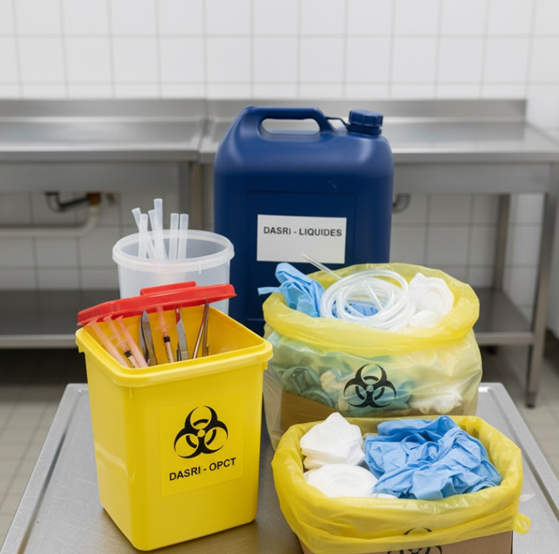 DASRI produit en thanatopraxie