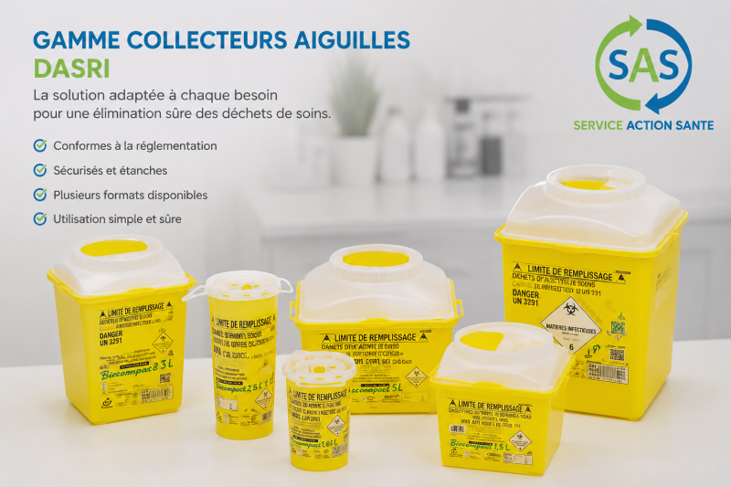 gammes collecteurs aiguilles