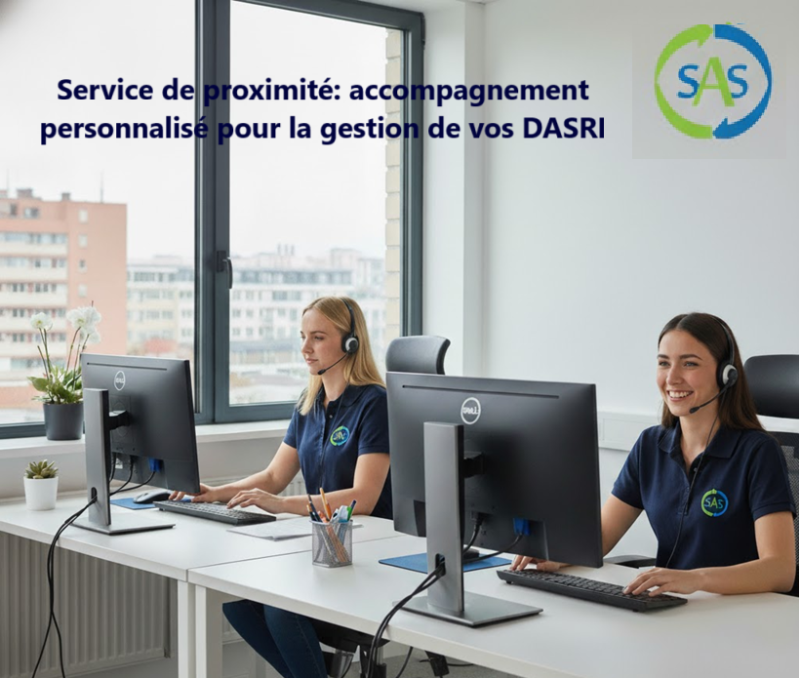 Expertise et proximité pour la gestion de vos DASRI