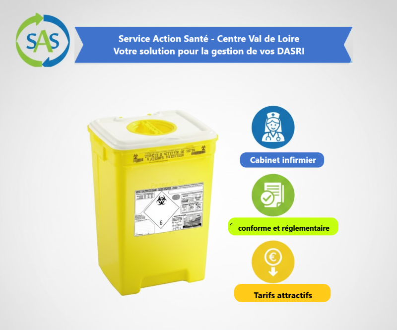 La solution idéal pour la gestion des DASRI