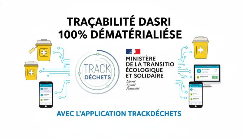 Trackdéchets, l'application 100% dématérialisée