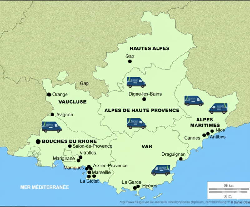 SAS intervient en région PACA