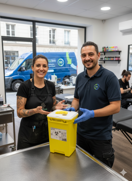 l'expert et l'artiste: un partenaire pour la gestion des DASRI