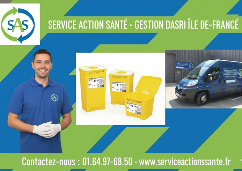 SAS, Prestataire DASRI agréé