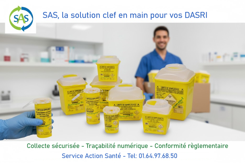 mise à disposition de collecteurs pour objets perforants 