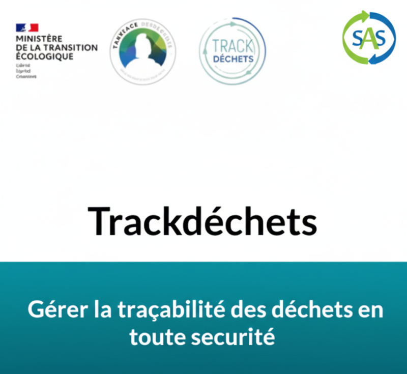 application Trackdéchets, traçabilité sécurisée
