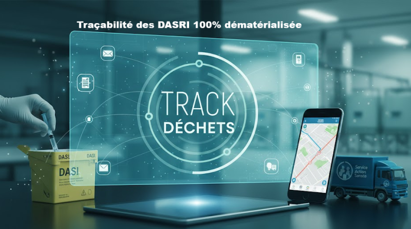 Traçabilité dématérialisée via Trackdéchets 